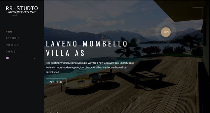RRStudio.pro – screenshot del sito web