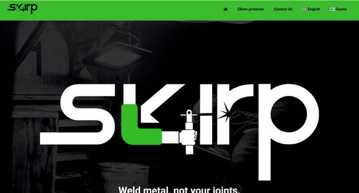Skirp — скриншот сайта