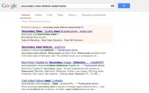 oneferro in den Google-Ergebnissen