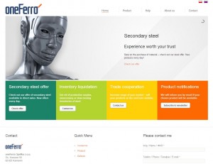 Startseite von oneFerro.com