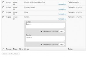 WPML-Widget-Übersetzungen