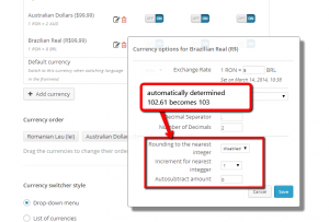 Reglas de redondeo en WPML Multilingual & Multicurrency for WooCommerce 3.3