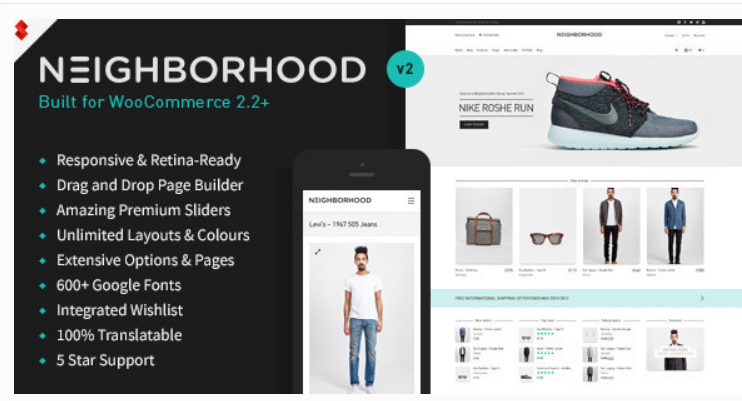 Neighborhood theme screenshot