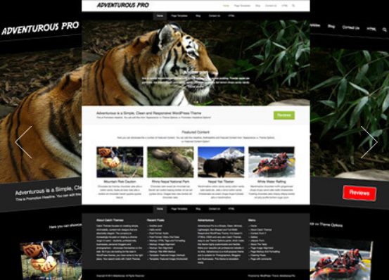 Adventurous Pro-Theme-Screenshot