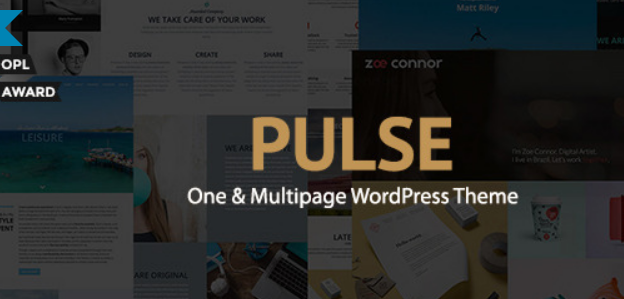 Pulse theme screenshot