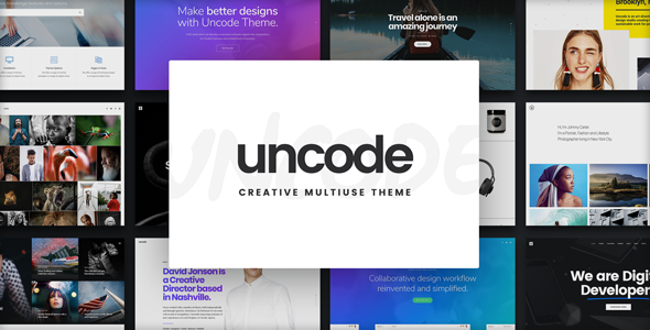 Screenshot del tema Uncode