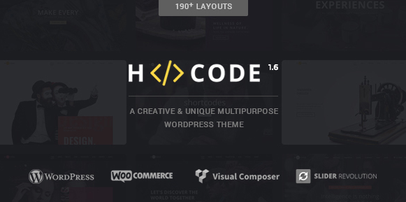 H-Code theme screenshot