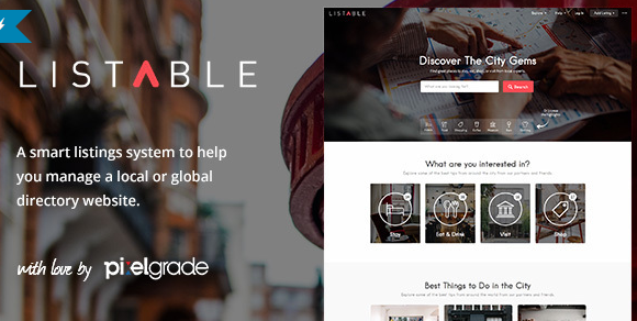 Listable theme screenshot