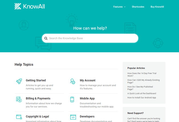KnowAll theme screenshot