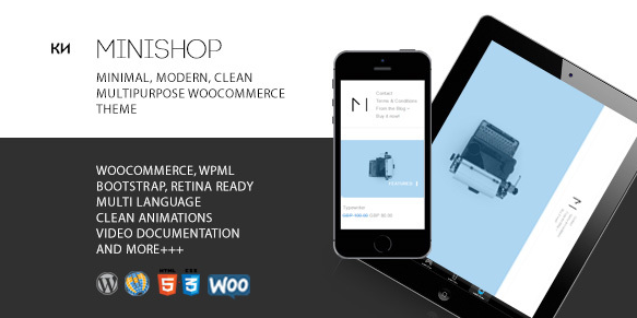 Ảnh chụp màn hình giao diện Minishop