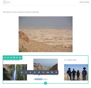 Page conçue avec Divi 3