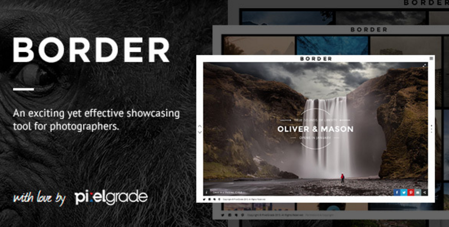 Border theme screenshot