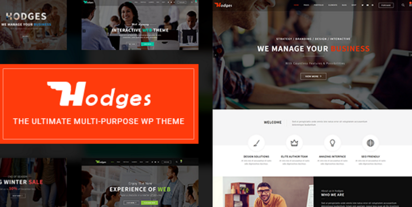 Hodges theme screenshot