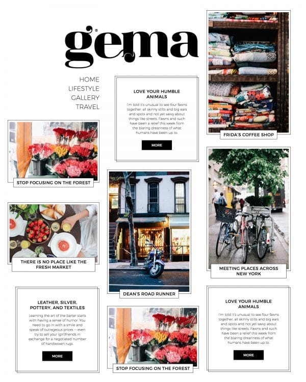 Gema theme screenshot