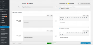 Avada และตัวแก้ไขการแปล WPML
