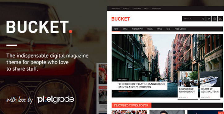 Bucket theme screenshot