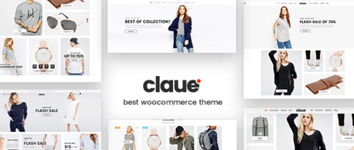 Скриншот темы Claue