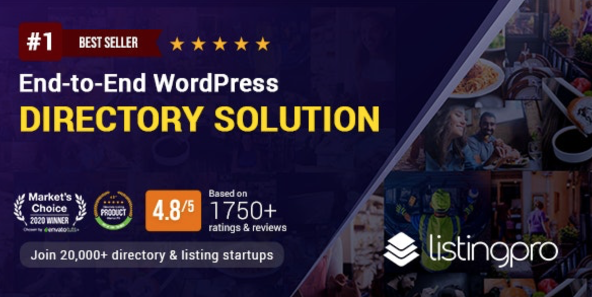Скриншот темы Listingpro