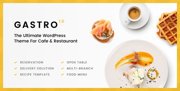 Gastro theme screenshot