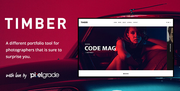 Timber theme screenshot