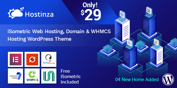 Hostinza theme screenshot