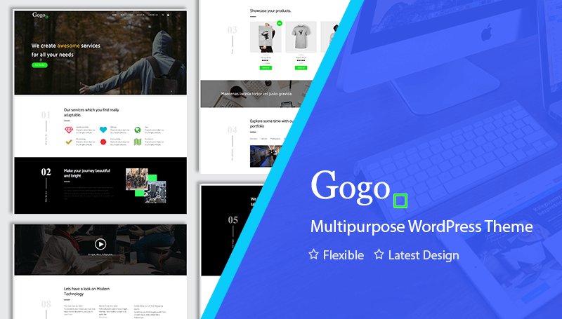 ภาพหน้าจอธีม Gogo
