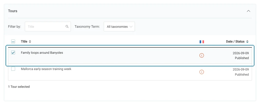 Selecting post with custom fields for translation