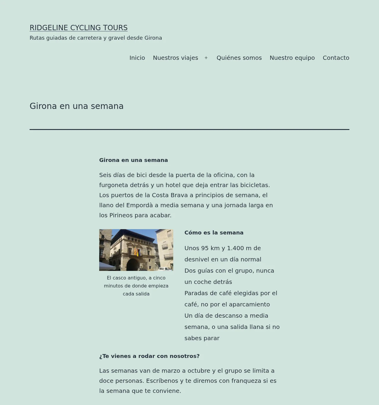 Secondary language page (Spanish)