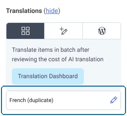 Hacer clic en el icono del lápiz