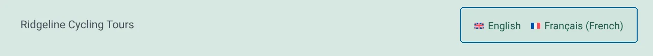A Header template with the WPML Language Switcher widget in the default language