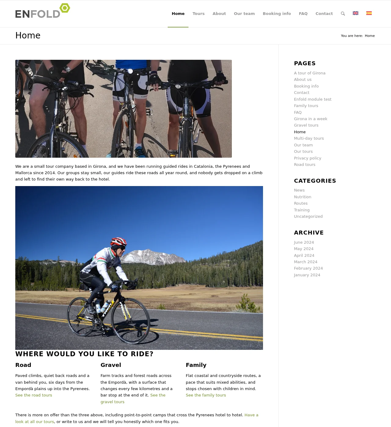 Site built with Enfold theme