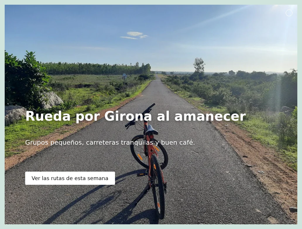The translated slider on the front-end