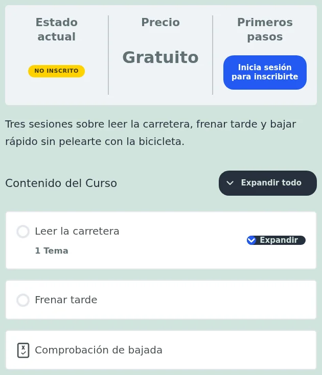 LearnDash course in Spanish