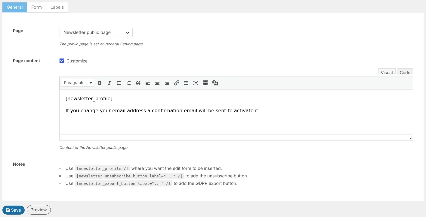 Profileページの翻訳