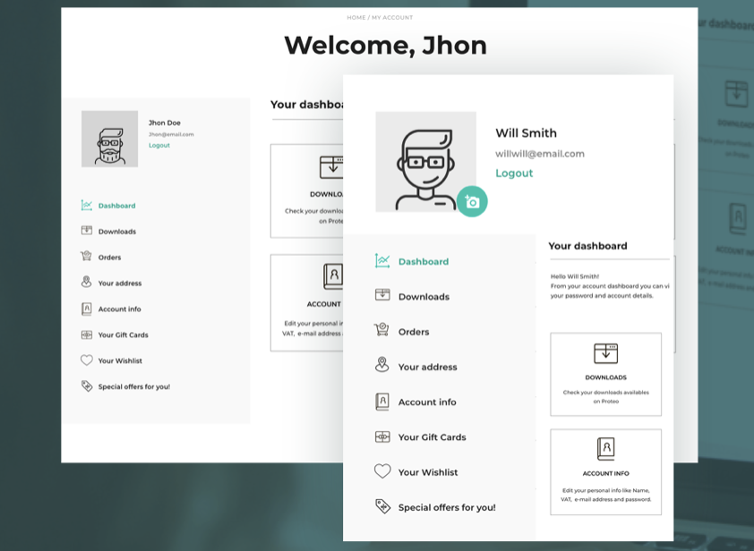 YITH WOOCOMMERCE CUSTOMIZE MY ACCOUNT PAGE