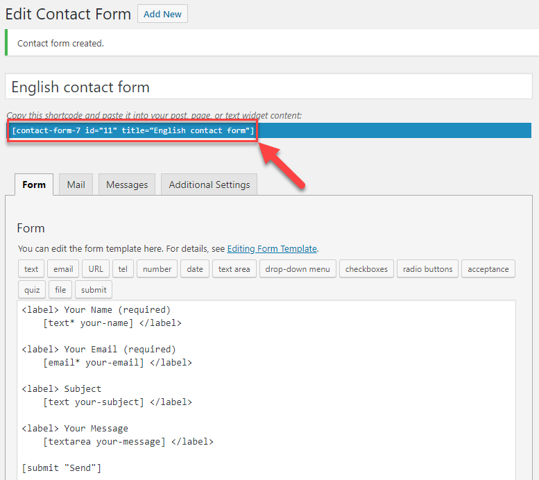 7 contact form 7  with Form WPML Contact Using WPML