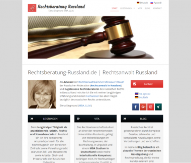 Rechtsberatung Russland