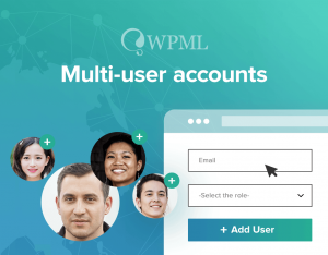 Add more users to your WPML account